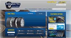 Desktop Screenshot of cottinghamtire.com